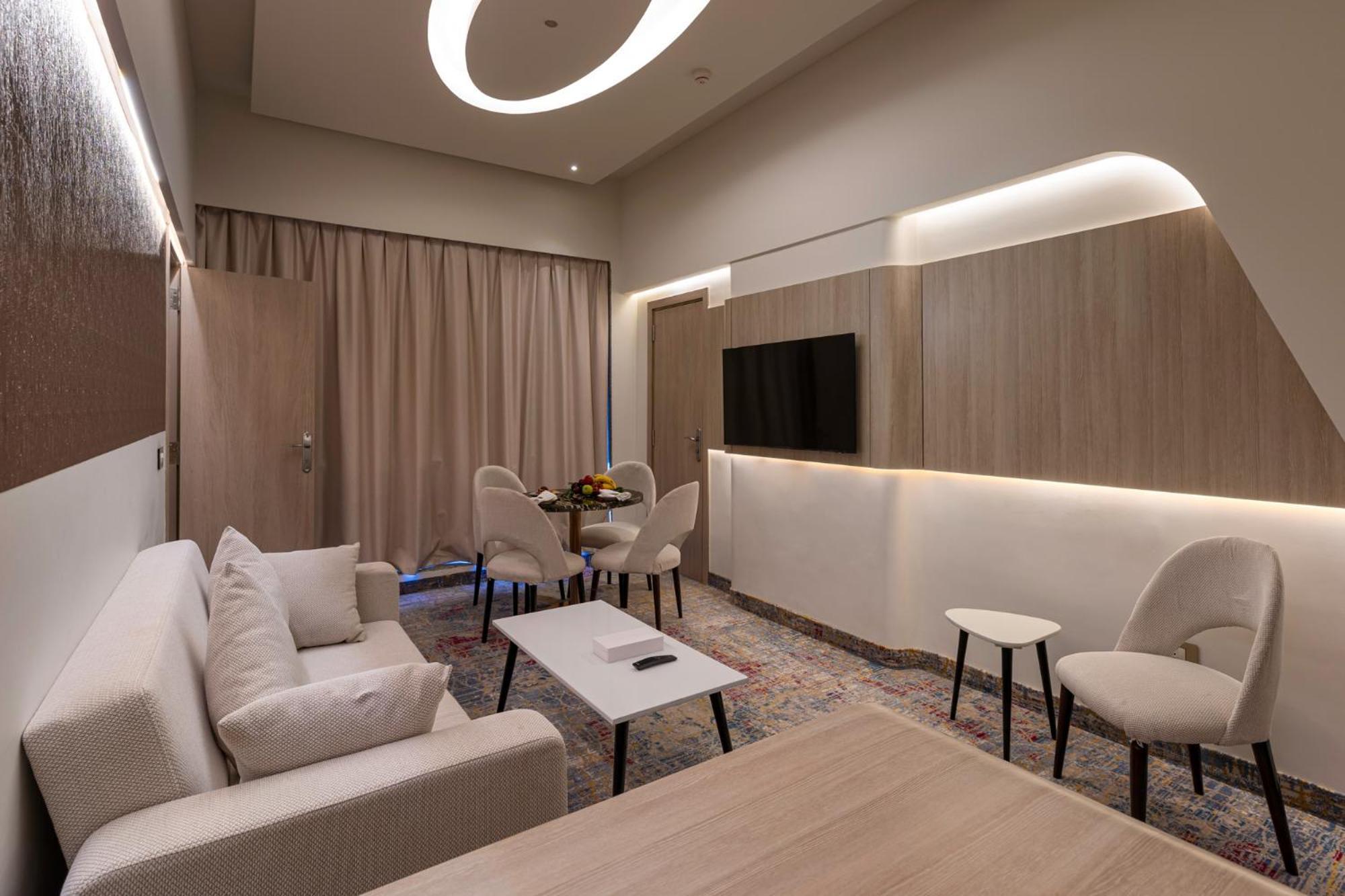 Mirage Hotel & Conference Center 亚历山大港 外观 照片 A 3D rendering of a living room