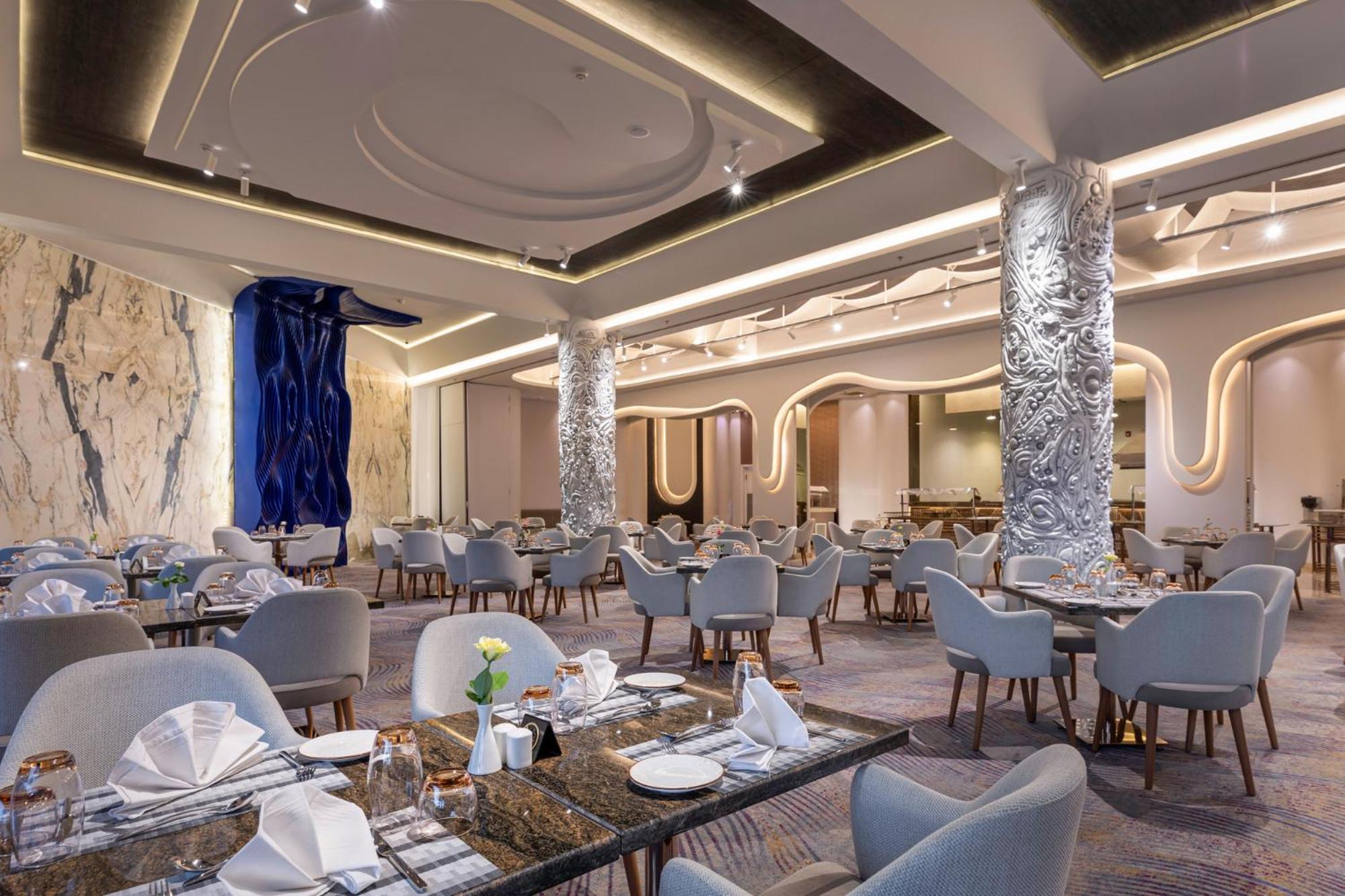 Mirage Hotel & Conference Center 亚历山大港 外观 照片 The restaurant